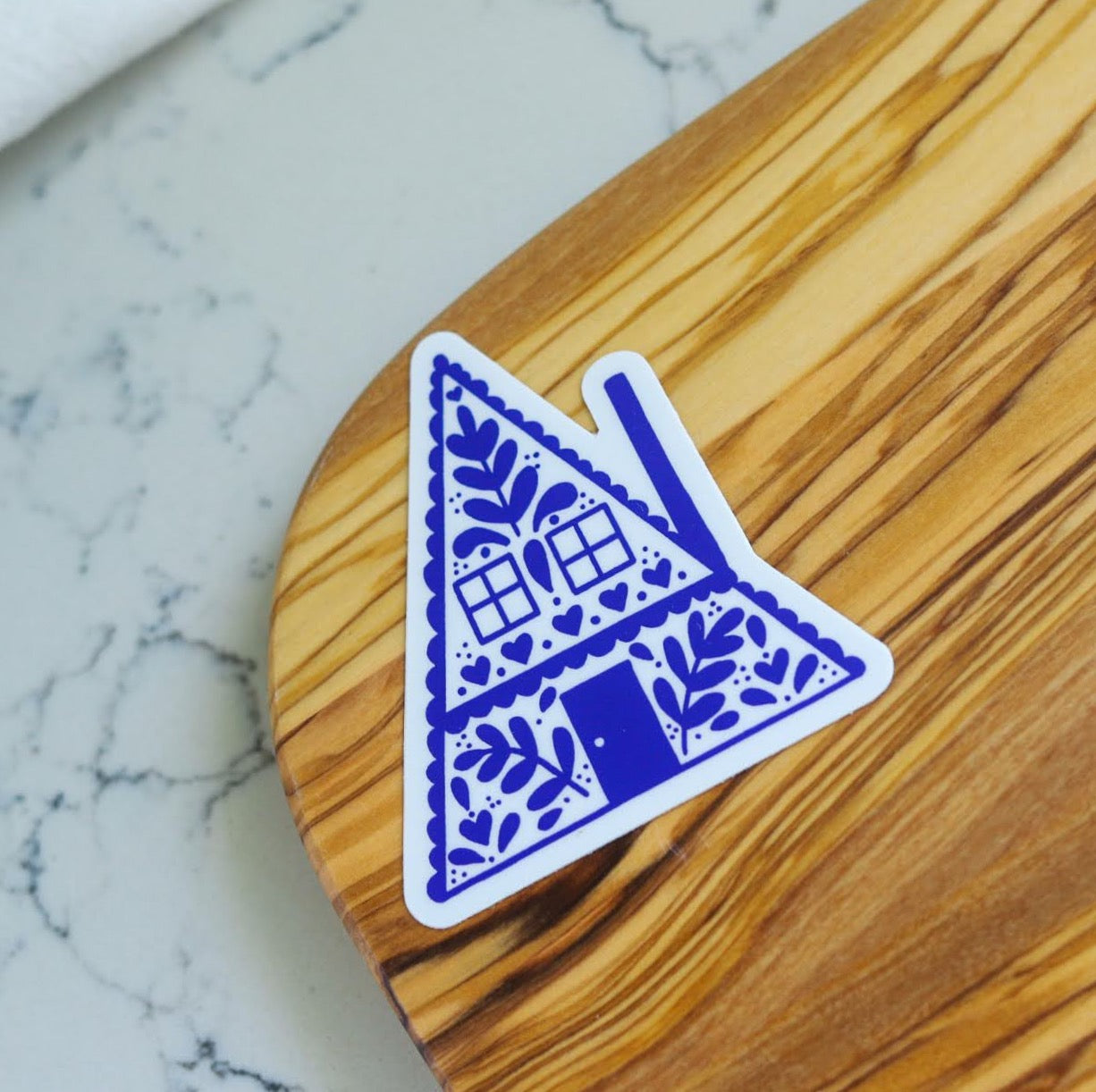 a-frame cabin sticker image 3