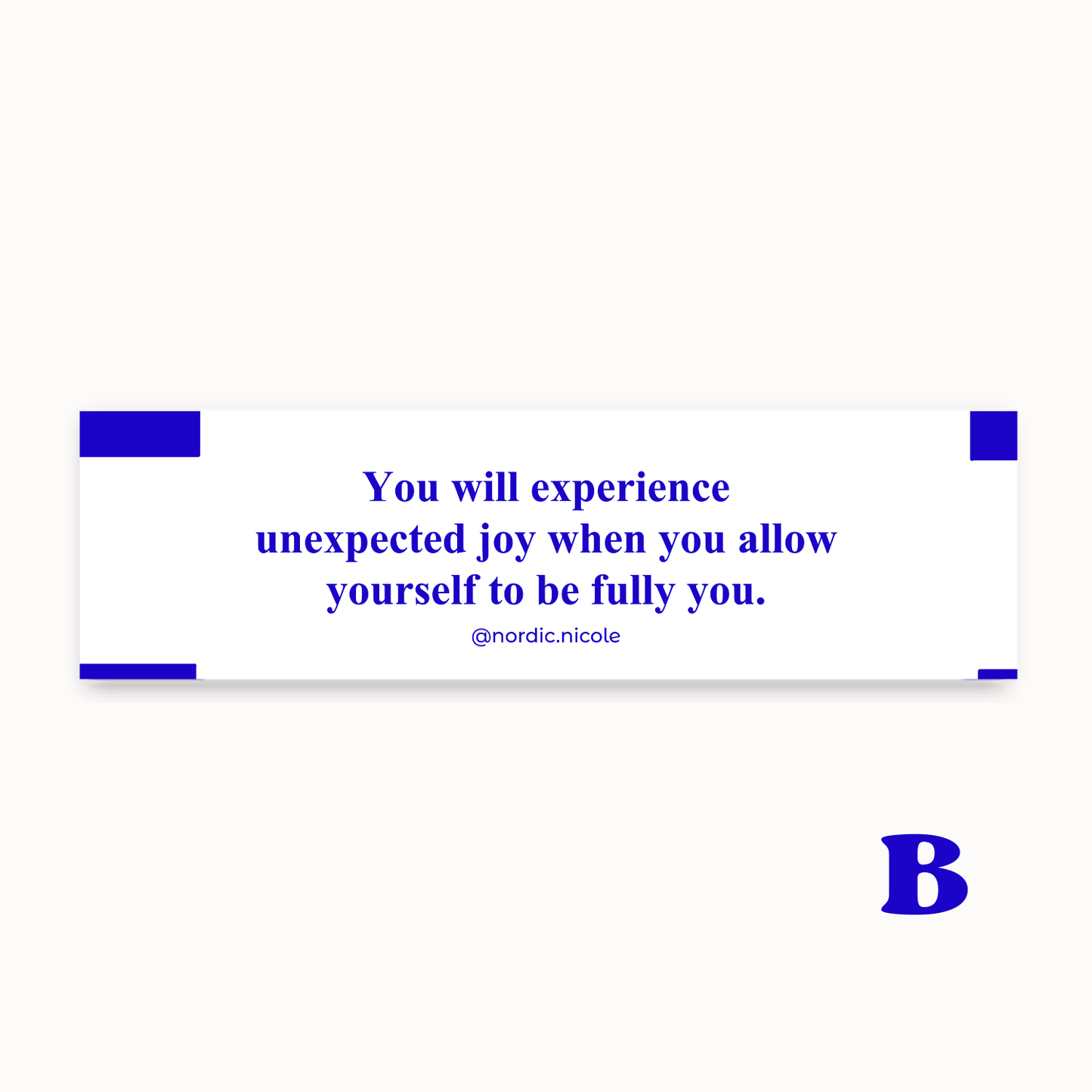 affirmation fortune cookie sticker