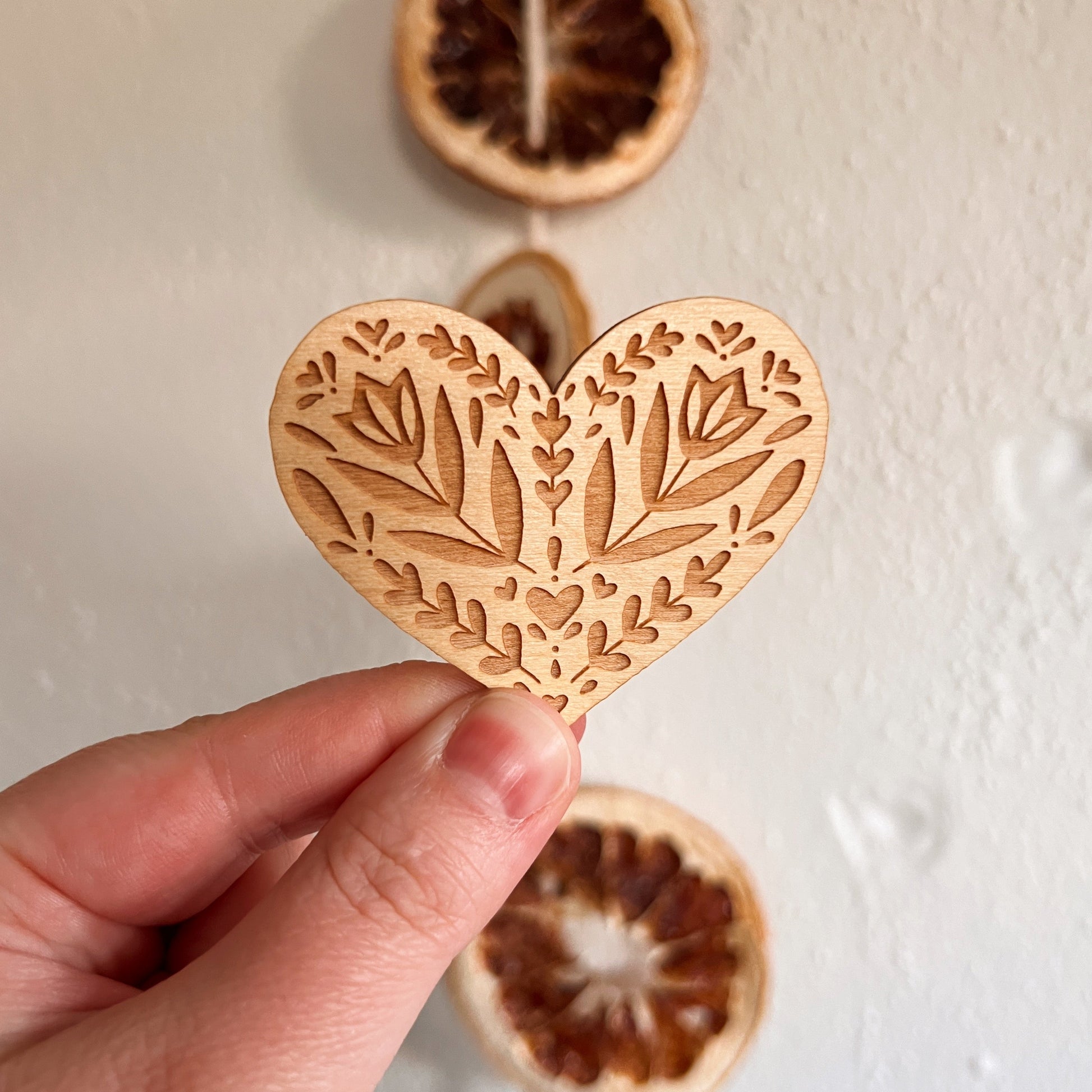 nordic heart *magnet* image 0