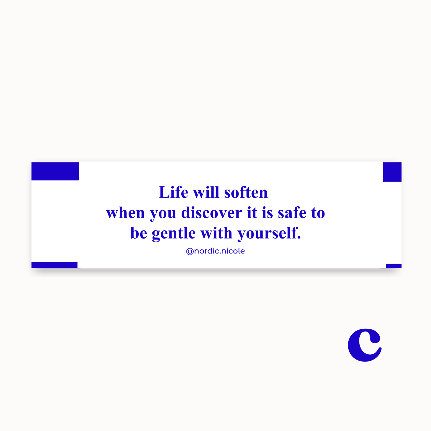 affirmation fortune cookie sticker