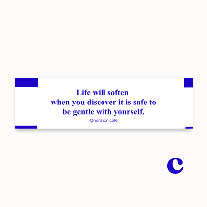 affirmation fortune cookie sticker