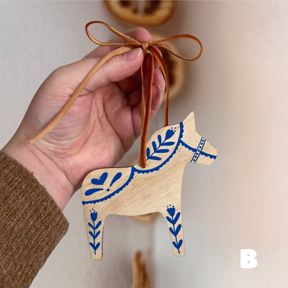 dala horse *holiday ornament*