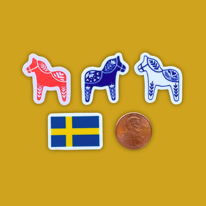 *mini* finland flag sticker