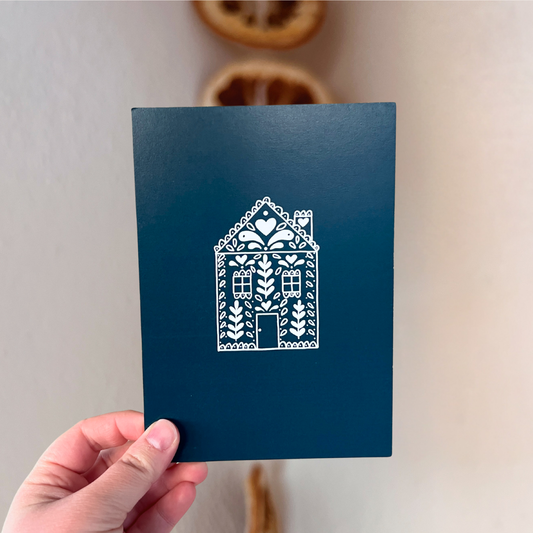 nordic house art print