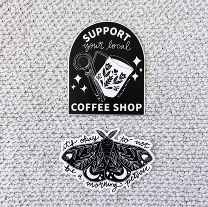it's okay to not be a morning person sticker image 3
